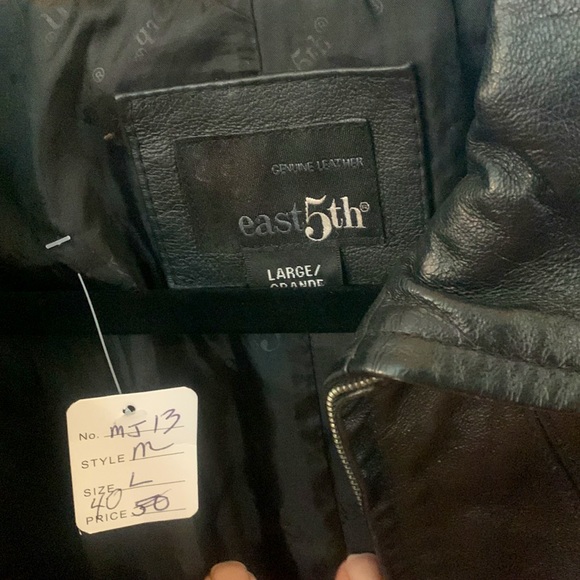 East 5th Leather Jacket - Picture 4 of 7